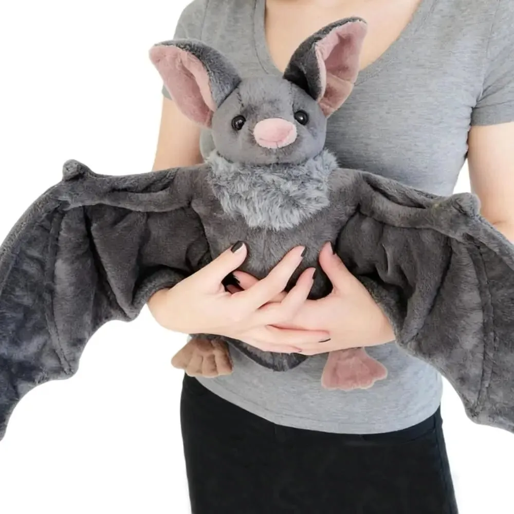Large Huggable Design Stuffed Bat Plush Lifelike Stuffed Plush Toy Gift Bat Plush Toy Soft Bat Plush Christmas Party