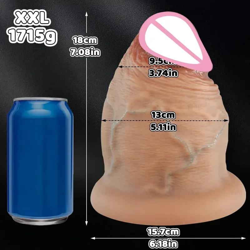 Super Bigger Thick Dildos Realistic Silicone Anal Dildo Expander Thick Penis Butt Plug Adult Sex Toys Masturbation Big Dick