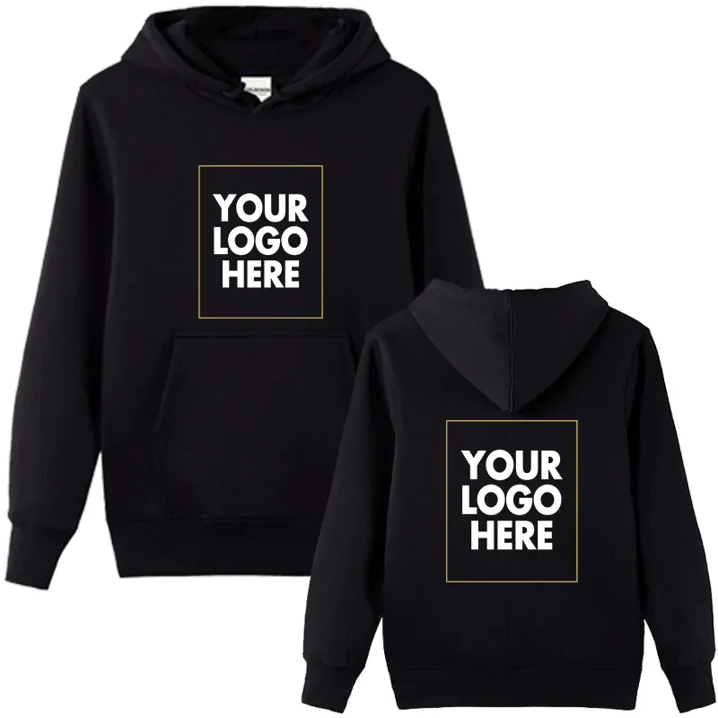 Customized Men Women Sweatshirt Pullovers Men's Hoodies Custom Hoodie Personalized Logo Diy Tops Unisex Sweetshirts Clothes