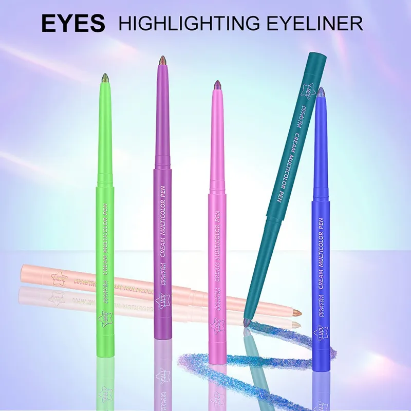 Chameleon Eyeliner Stick Pen Glitter Eyes Shadow Waterproof Shimmer Eye Liner Pen Shiny High-gloss Cosmetics Beauty Make Up — image 6