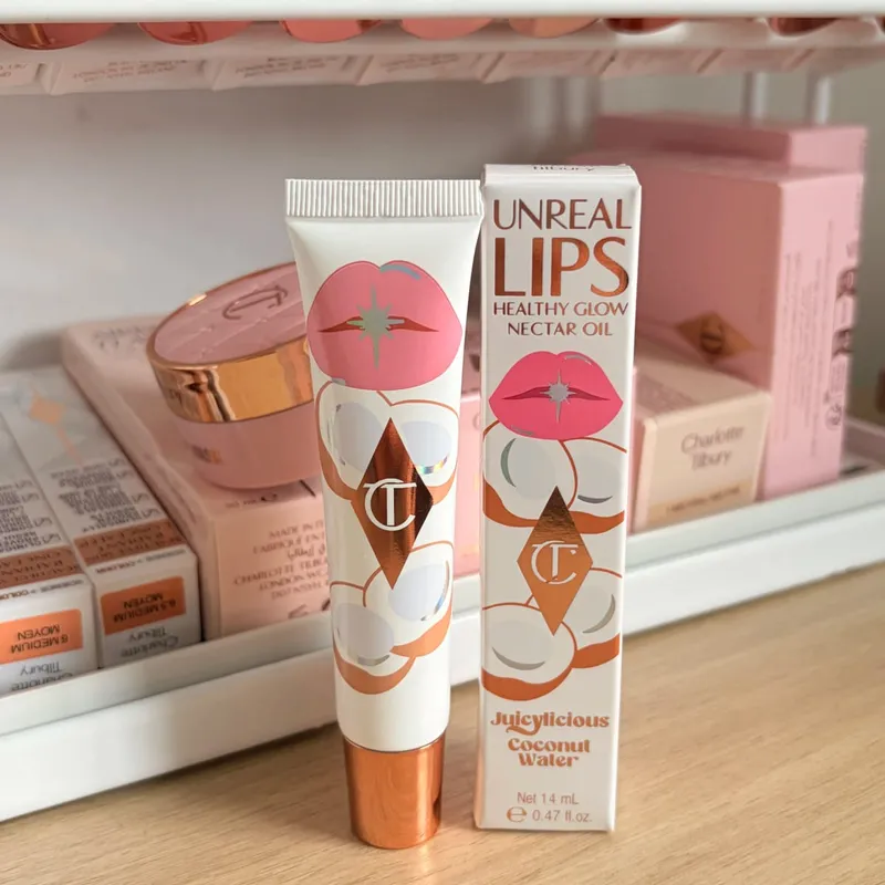 Charlotte Tilbury CT Makeup Sets Textmarker Lip Blam 4-Farben-Lidschatten-Palette Lipgloss Lip Blam Set Pillow Talk Langlebig