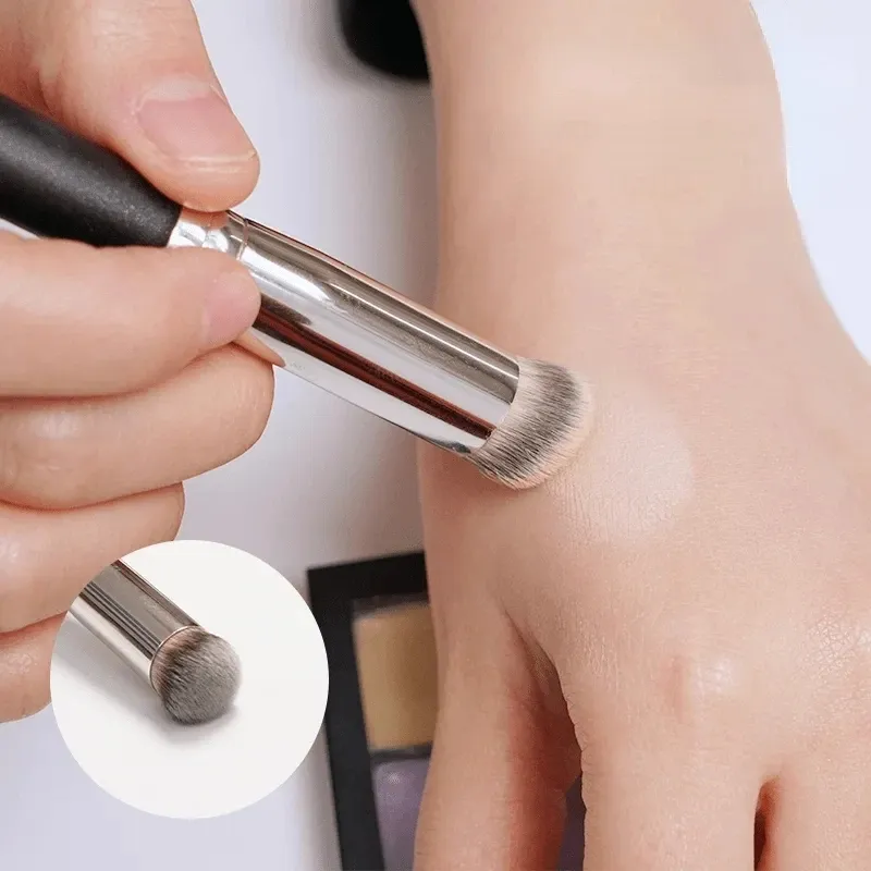 1/2/5/10pcs Foundation Concealer Brush Premium Contour Blusher Brushes Liquid Concealer Foundation BB Cream Face Makeup Brush