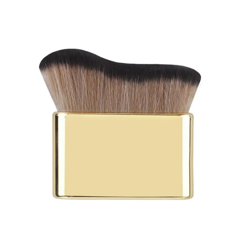 Body Self Tanning Brush Gold Soft Makeup Brushes Portable Self Tan Brush Neck Leg Foundation Sunscreen Cream Applicator Tools