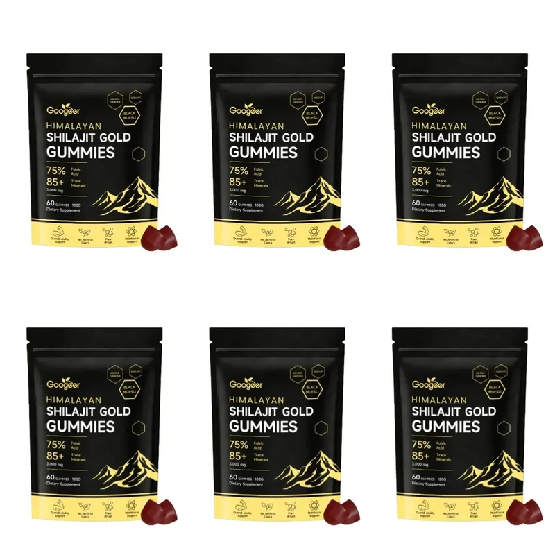 Himalayan Shilajit Gold 60 Gummies Minerals Formula Supports Energy Boost & Body Vitality Natural Nutritional Dietary Supplement — image 12
