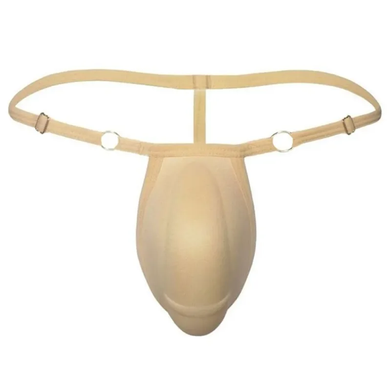 T-back Push Up ฟองน้ำถ้วย Pad Thongs ปรับ 3D ด้านหน้าเบาะกางเกงไม่มีรอยต่อต่ำเอวชาย Shapewear กางเกงผู้ชายอุปกรณ์เสริม — image 10