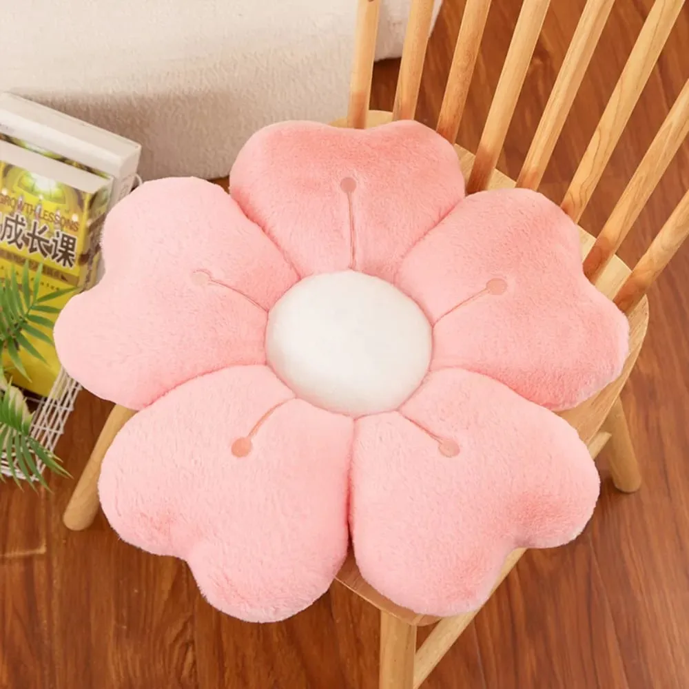 Soft Flower-Shaped Throw Pillow Cute Mattress Comfortable Sofa Decor Cushion Floor Cushion Chair Cushion Gift