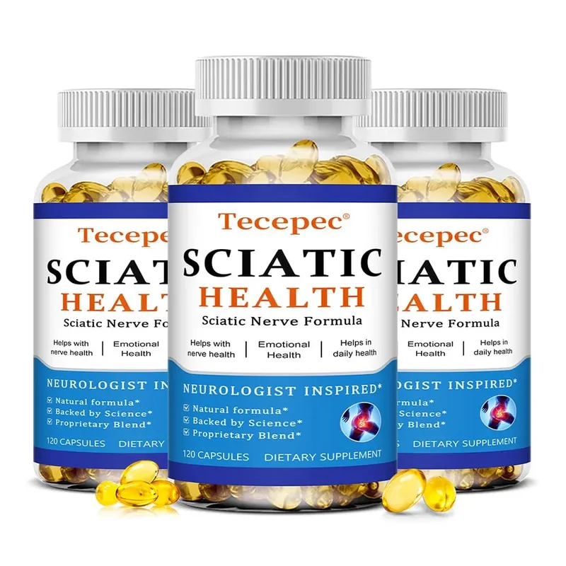 Relieve Sciatica Capsules - Relieve Pain Improve Flexibility Support Nerve and Joint Health Relax Muscles — image 11