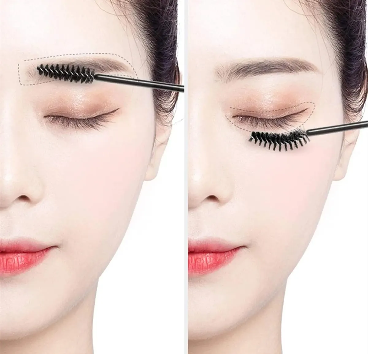 3/5/10Pcs Eyebrow Kit For Women Eyebrow Trimmer Razor Scissors Brushes Tweezers Grooming Tool Set