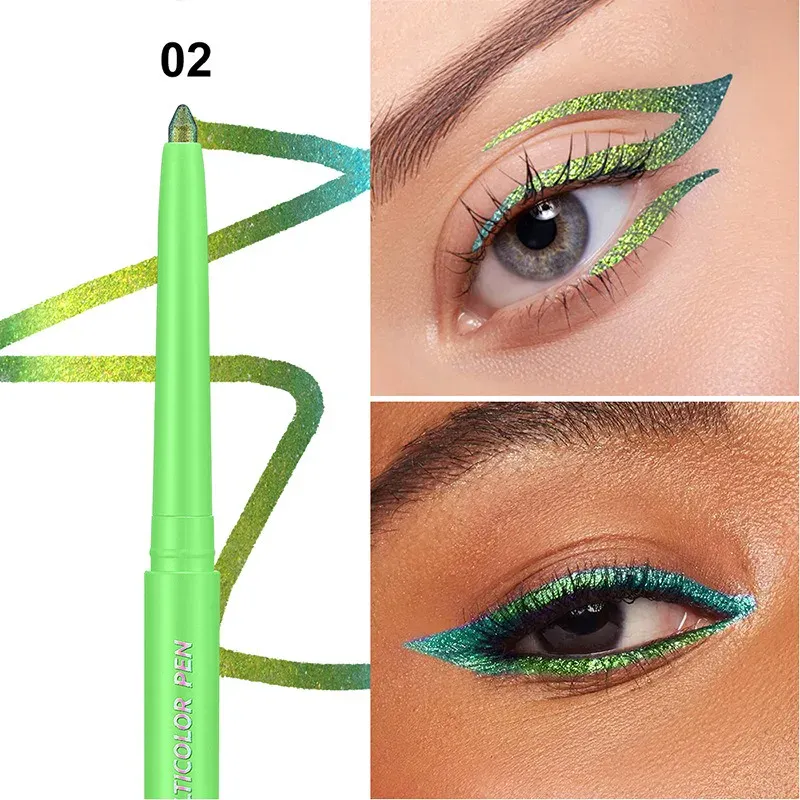 Chameleon Eyeliner Stick Pen Glitter Eyes Shadow Waterproof Shimmer Eye Liner Pen Shiny High-gloss Cosmetics Beauty Make Up — image 4