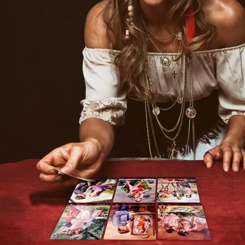 New Tarot Cards Oracles Deck Mysterious Divination Sexual Magic Tarot Deck House Party Cards Game Board Game Tarots