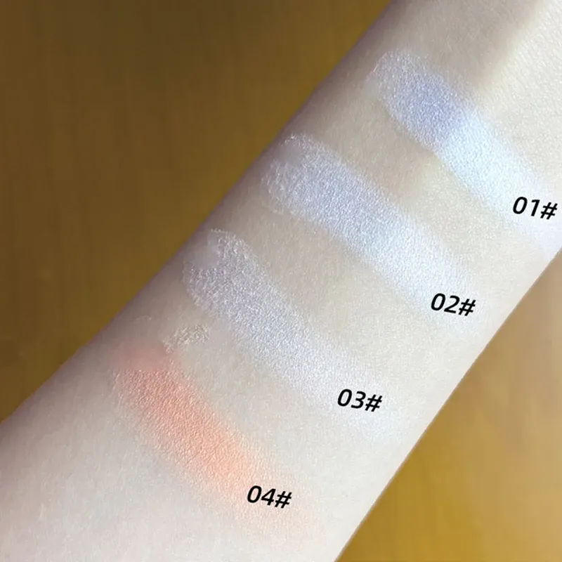 Matte White Monochrome Eyeshadow Palette Natural 3D Brightening Eyeshadow Highlighter Powder Long-Lasting Eye Makeup Palette — image 3