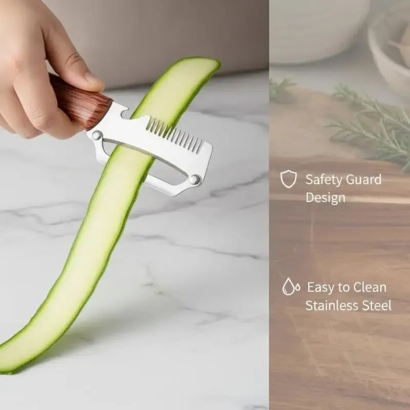 Acessório de cozinha prático com descascador de vegetais e abridor de garrafas 2 em 1, 3 em 1, ideal para cozinhar rápido e fácil
