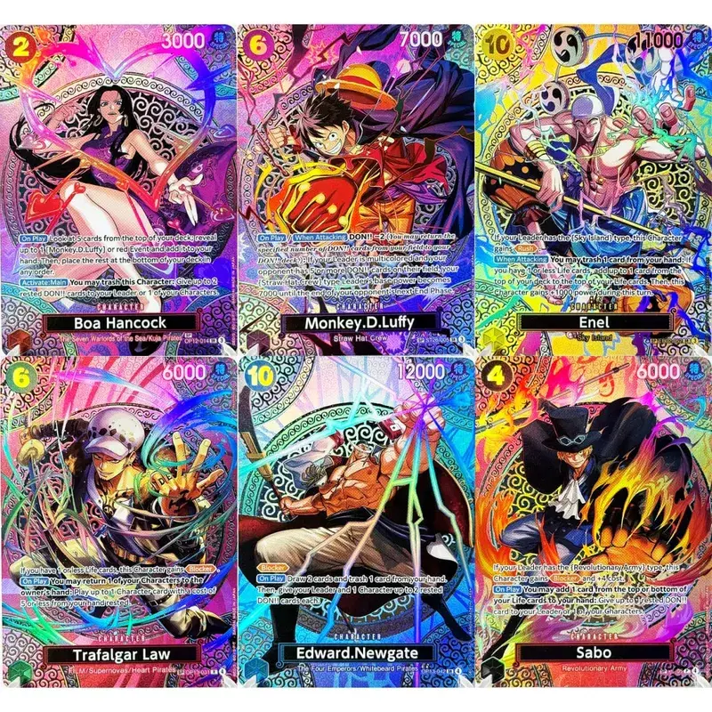 Full Set One Piece Card Game SP Rare Card Complete Collection High Quality DIY Replica Anime Foil Proxy Card [English/Japanese]