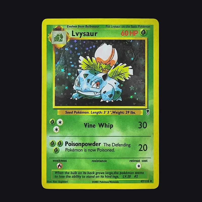 Proxy PKM English GAME 1ST EDITION Charizard Blastoise Venusaur Mewtwo Holo TCG Game Collection Card
