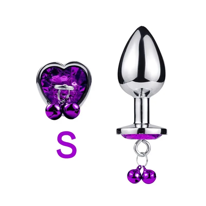 3 Sizes Metal Bell-shaped Anal Plug Traction Chain Anal Massage Prostate Stimulation Massage Tools Adult Sex Toys For Couples — image 21