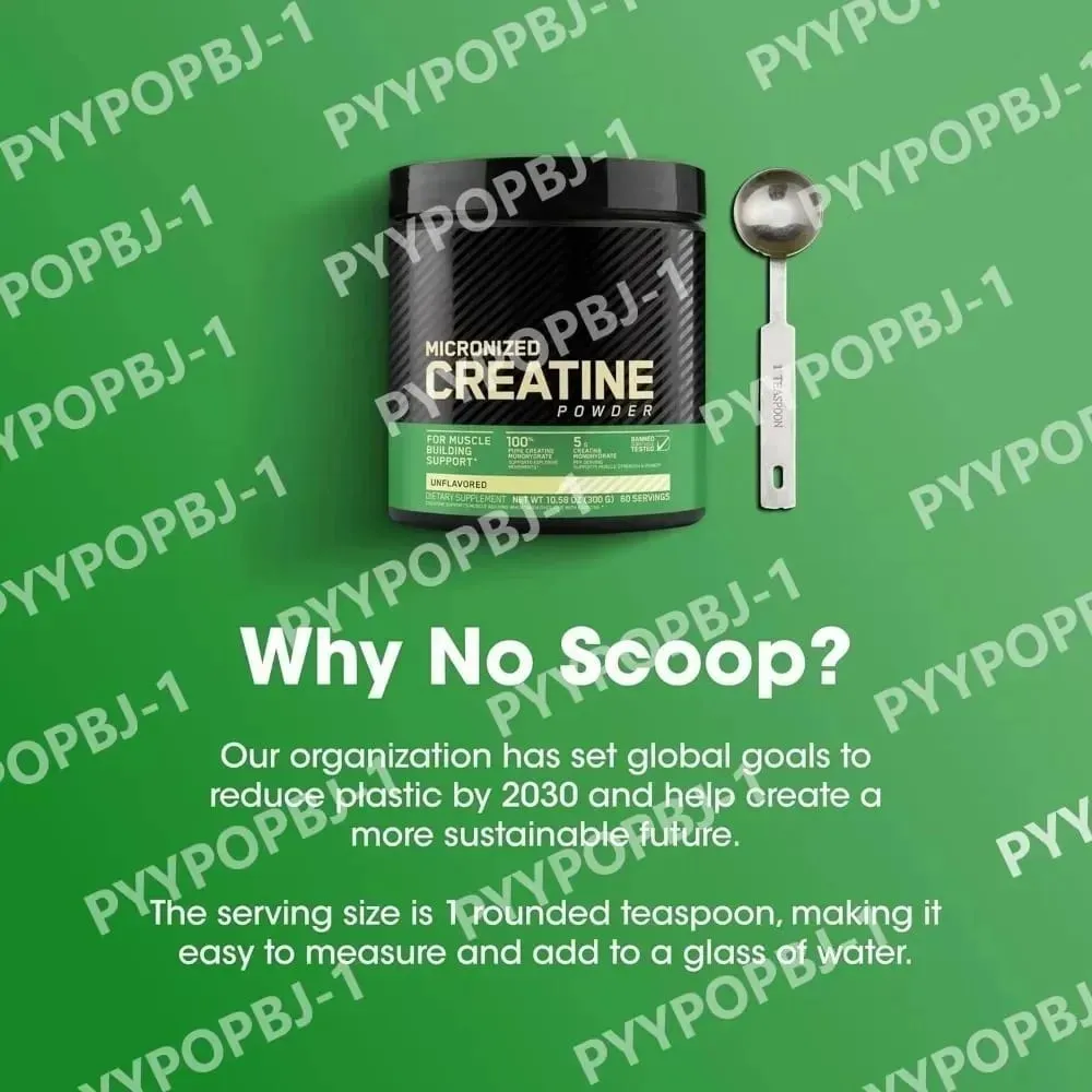 Creatine Monohydrate Powder 300g Support Strength Muscle Performance Sports Beverages Usee Support Fitness Nutrition Support