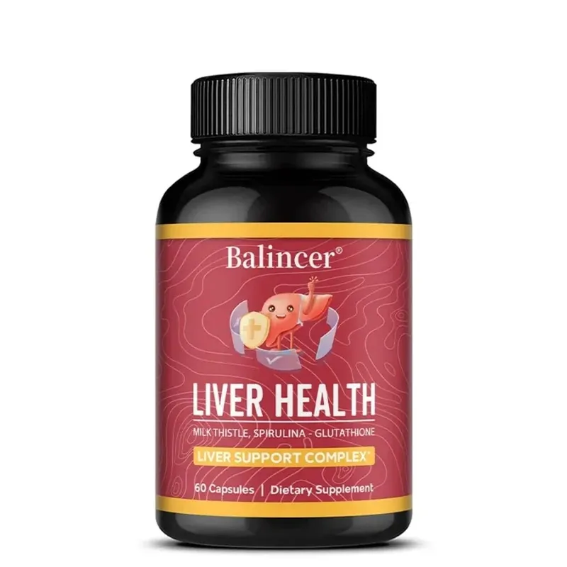 Liver Cleansing Detox Capsules Health Liver Support Colon Cleansing Repair Natural Herbal with Dandelion Milk Thistle