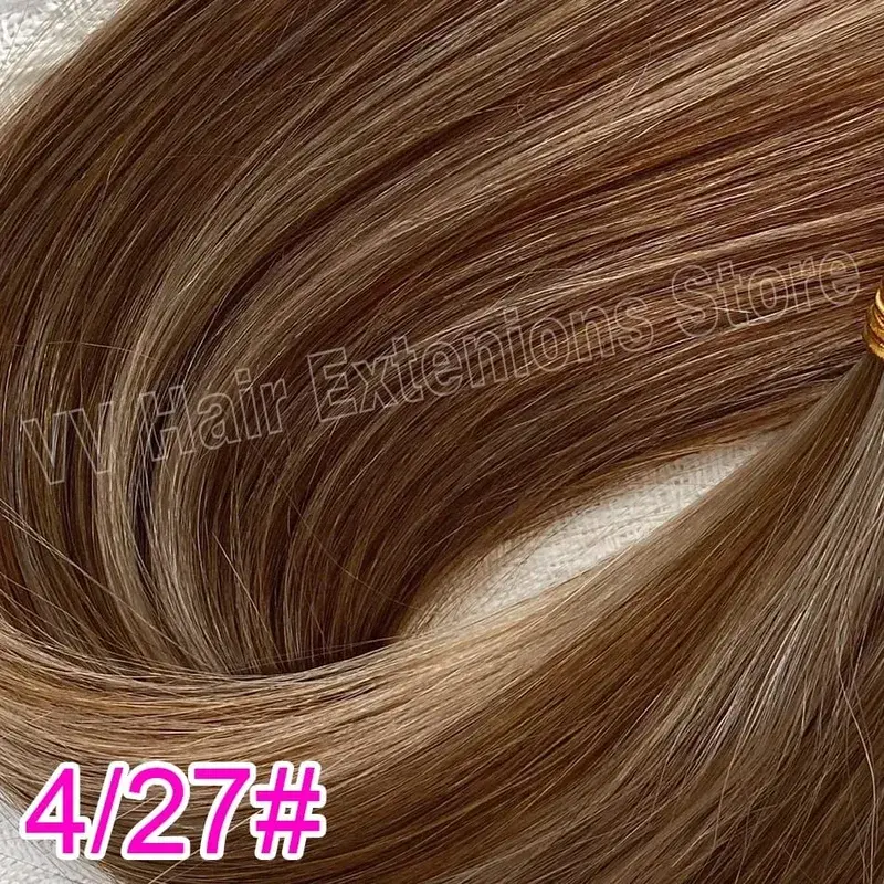 Full Shine Tape In 100% Remy Human Hair Straight Double Sided Blonde Comfortable Silky Natural Tape Ins For Women
