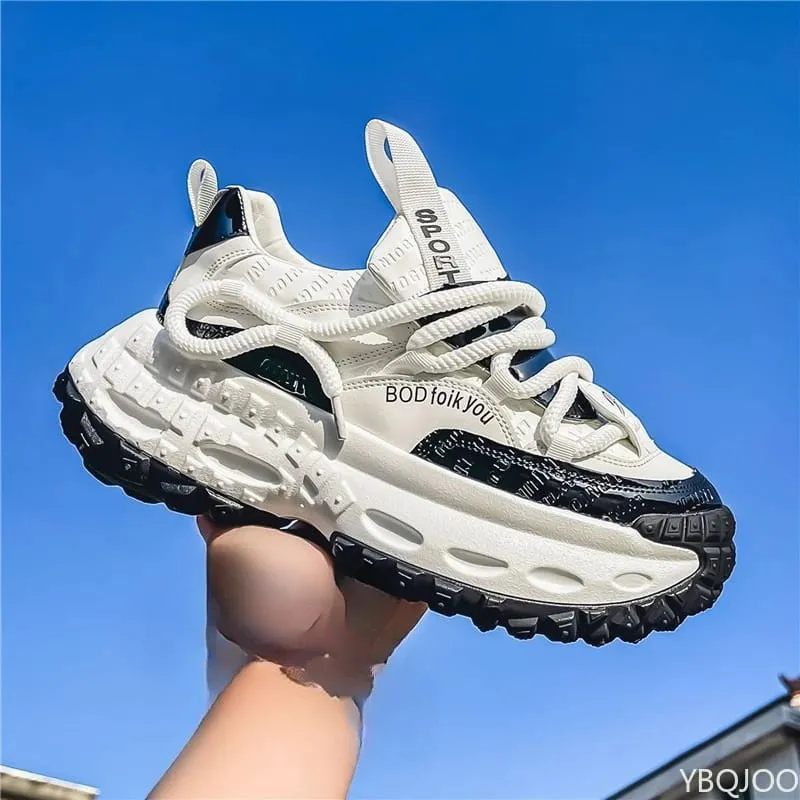Men's Spring Summer New Fashionable Versatile Thick soled Height Increasing Shoes Casual Comfortable Men's Sports Shoes