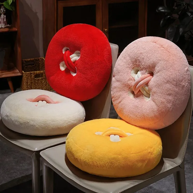 Button Plush Toys Flower Heart-shaped Stuffed Pillow Home Decor 40/45cm Soft Sofa Cushion Throw Pillow Birthday Surprise Gifts — image 6