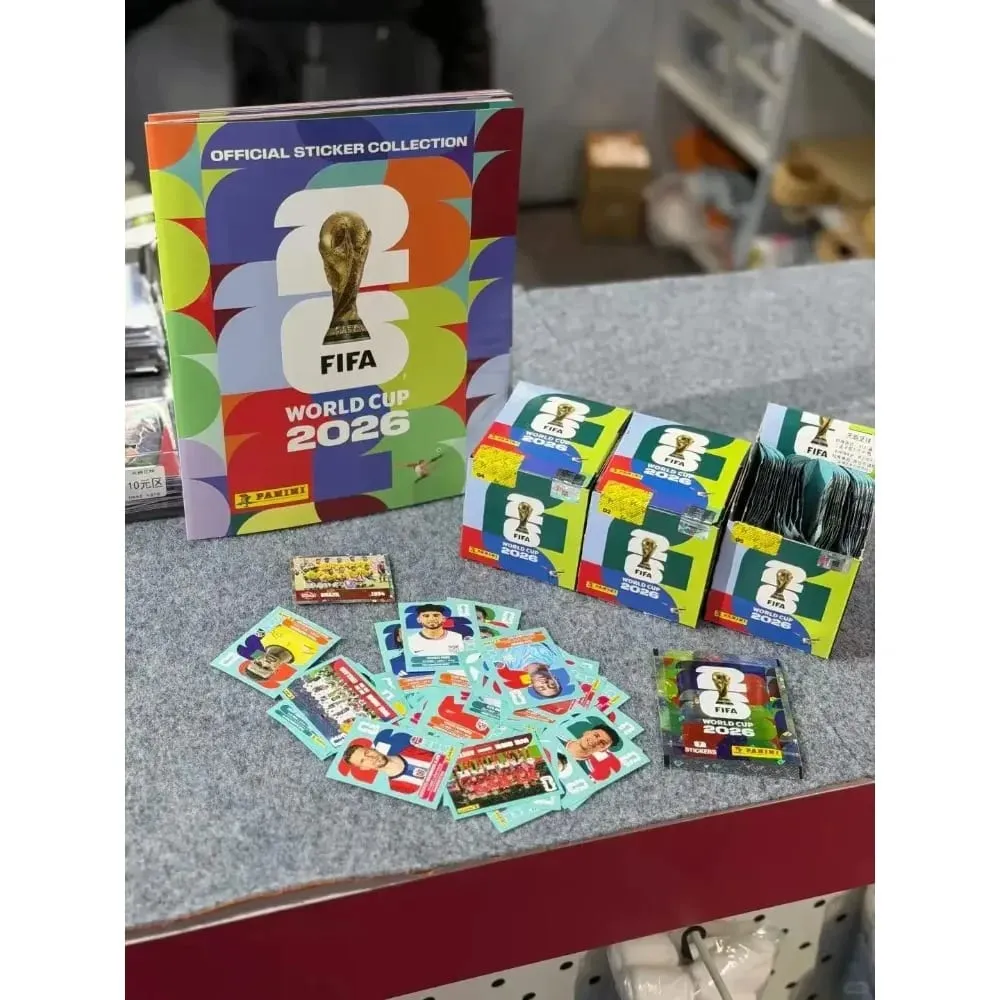 IN Stock International Version Panini 2026 FIFA World Cup Genuine Sticker Collection Limited Football Fan Souvenir Holiday Gifts