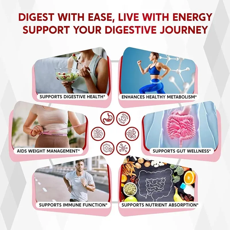 Apple Cider Vinegar Capsules for Digestion Detox & Weight Loss - Supports Fat Burn Bloating Relief & Constipation Support — image 5
