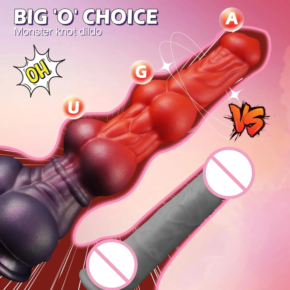 Enorme silicone vibradores grande nó realista anal plug cão pênis ventosa adulto brinquedos sexuais pau massagem de próstata vibrador para mulheres