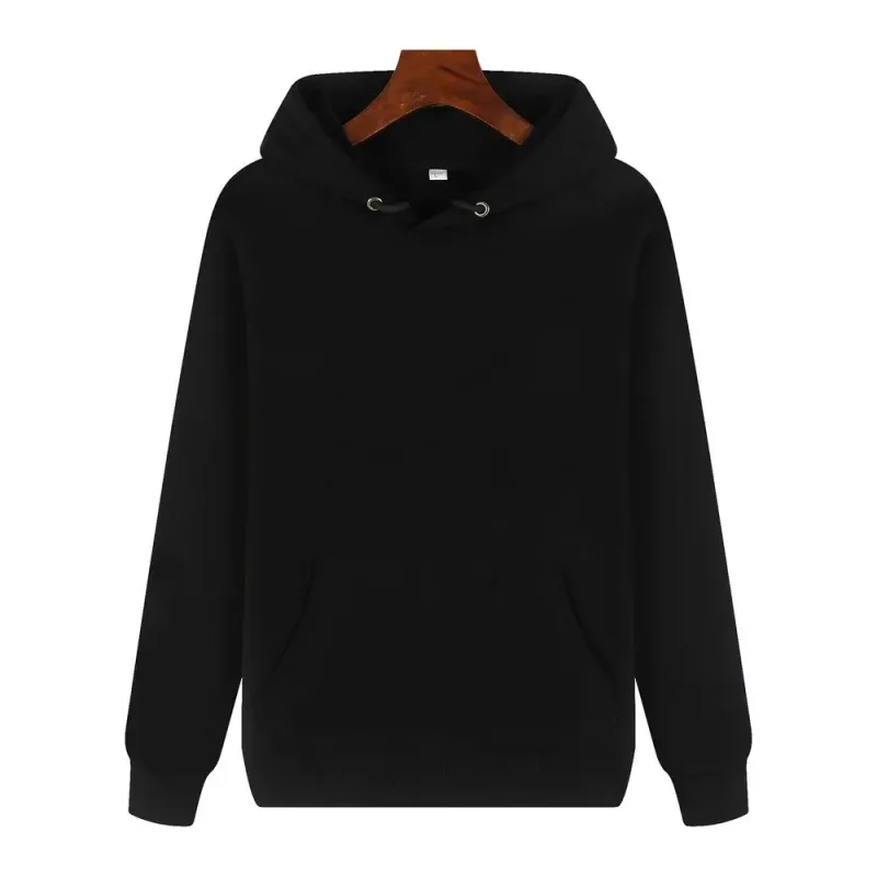 Sudadera con capucha con logotipo impreso personalizado, círculo de lana más ropa de trabajo gruesa de felpa, ropa de equipo de servicio de clase DIY, abrigo con palabra impresa