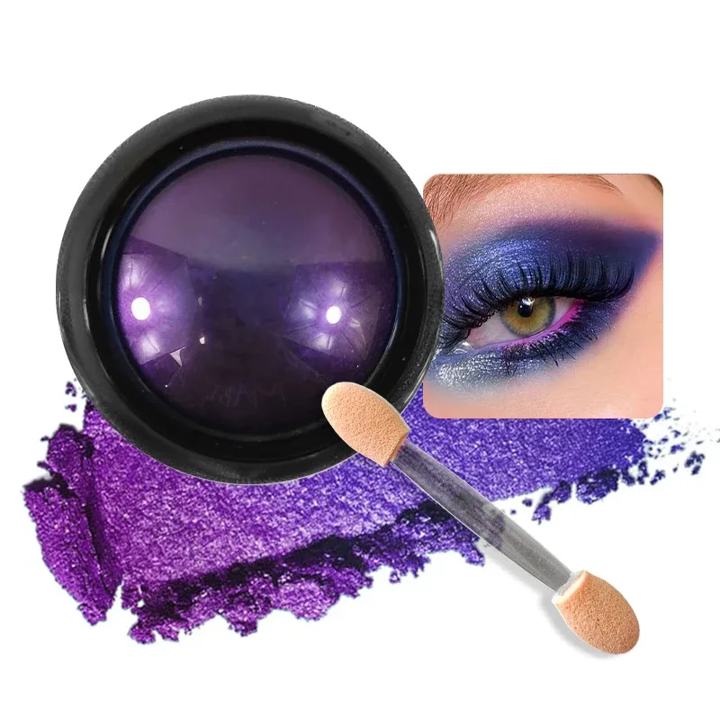 Multi-Chrome Chameleon Eyeshadow Powder Multi-Chrome Holographic Shifting Pigment for Eye Makeup Nail Art Cosplay