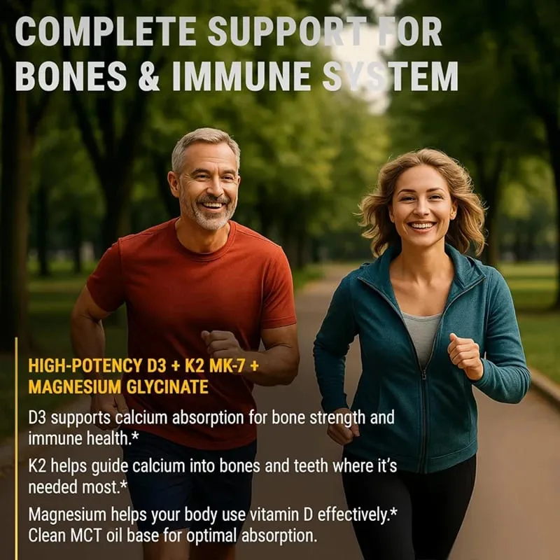Bone & Joint Health Support Supplement with Zinc Magnesium for Muscle Growth Heart Wellness Immune Function Energy — image 2