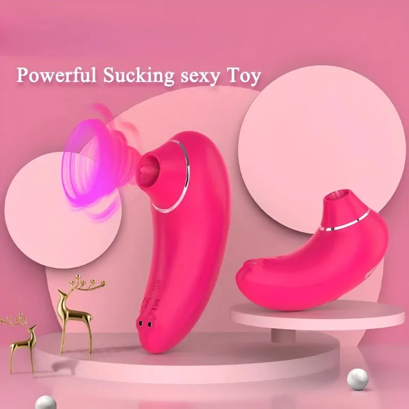 Powerful Clit Sucking Vibrator for Women Nipple Clitoris Sucker Stimulator Female Massager Vibrating Sex Toys Goods for Adult