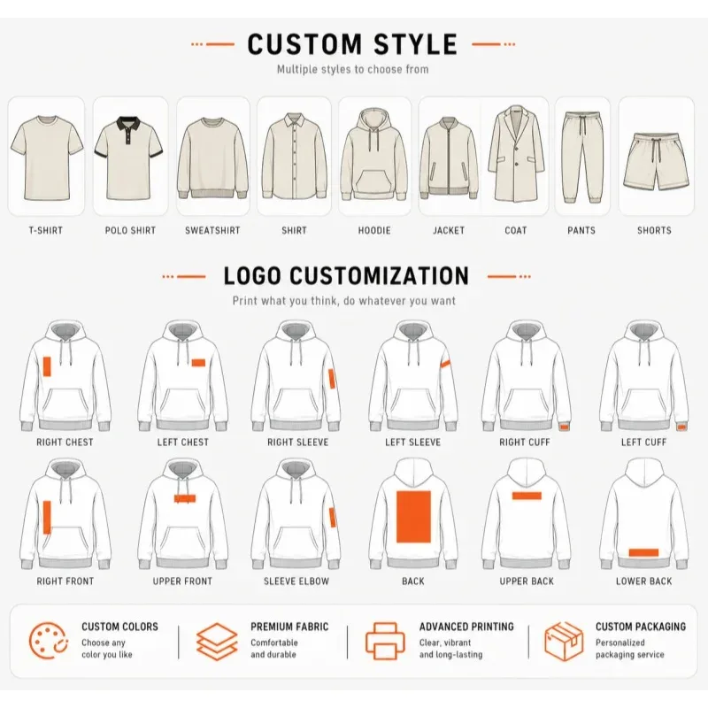 Customize Your Own Design Hoodie Personalized Embroidery Photo Logo Sweatshirt for Men and Women Casual Company Group Clothing — image 4