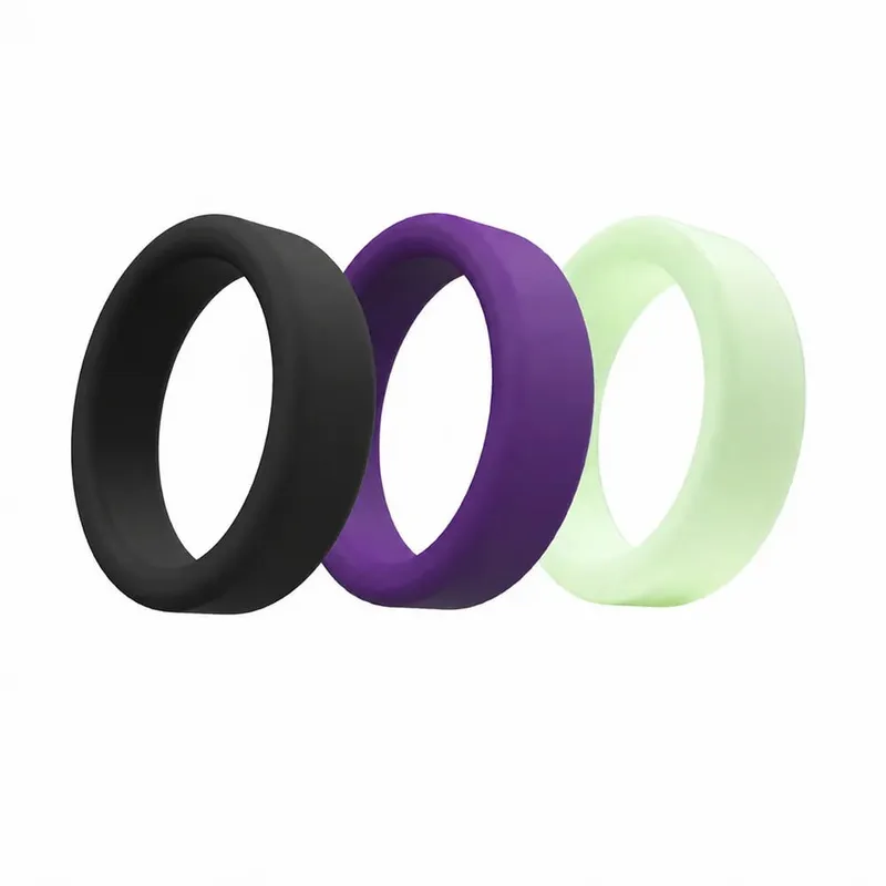 Silicone Penis Ring Cock Ring Erection Ring Delay Ejaculation Fixed Stamina Enhancer Sex Toys Adult Male Couples Long Lasting
