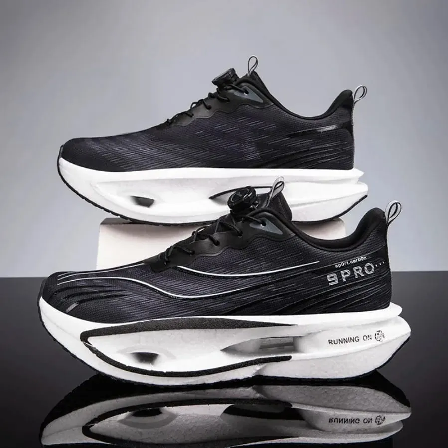 2026 Running Shoes Carbon Board Marathon Men Sports Breathable Lightweight Women's Comfortable Athletic Nonskid Casual Sneakers