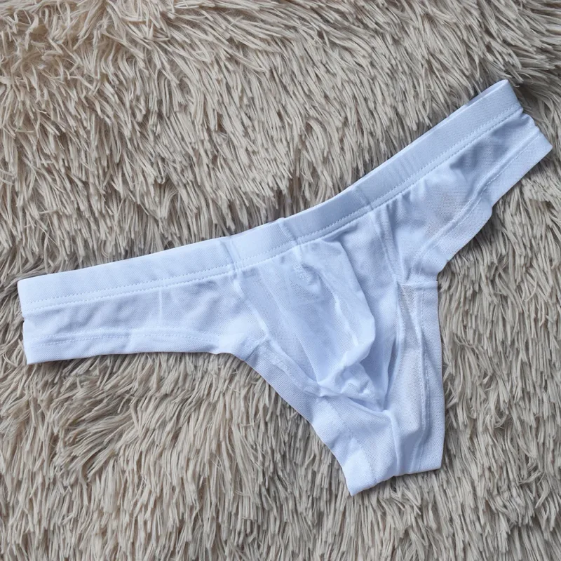 透氣三角褲 G 弦舒適貼合靈活彈性輕質布料尼龍氨綸混合低腰 G 弦