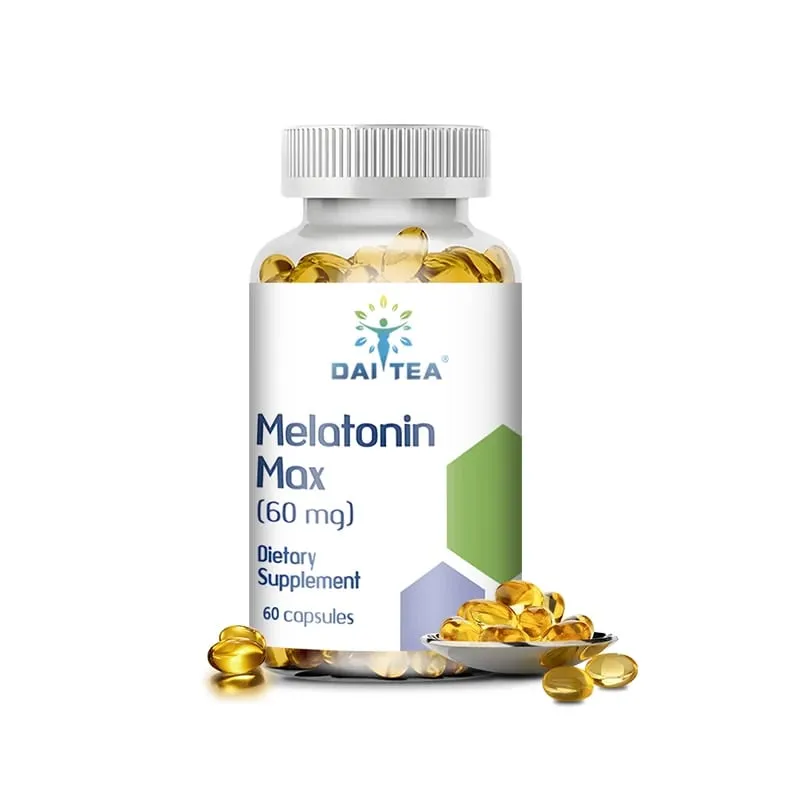 Capsules de mélatonine, complément alimentaire, soulage l'insomnie, aide à améliorer la qualité du sommeil, réduit le temps de réveil, aide à dormir profondément — image 10
