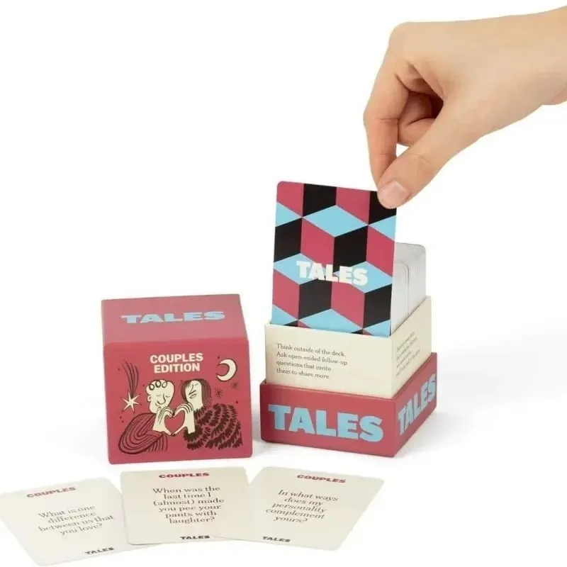 150pcs Card Conversation Starter Game Family Edition Fun Icebreaker for Adults and Family Gatherings Couples Card Game Tales
