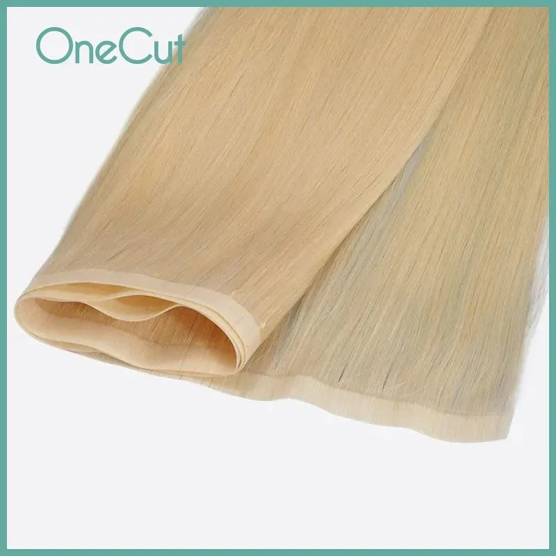 Tape PU Hair Weft Straight Raw Virgin Brazilian Sew In Double Drawn High Quality Bundle Natural Real Human Hair Weave 14-28inch — image 7