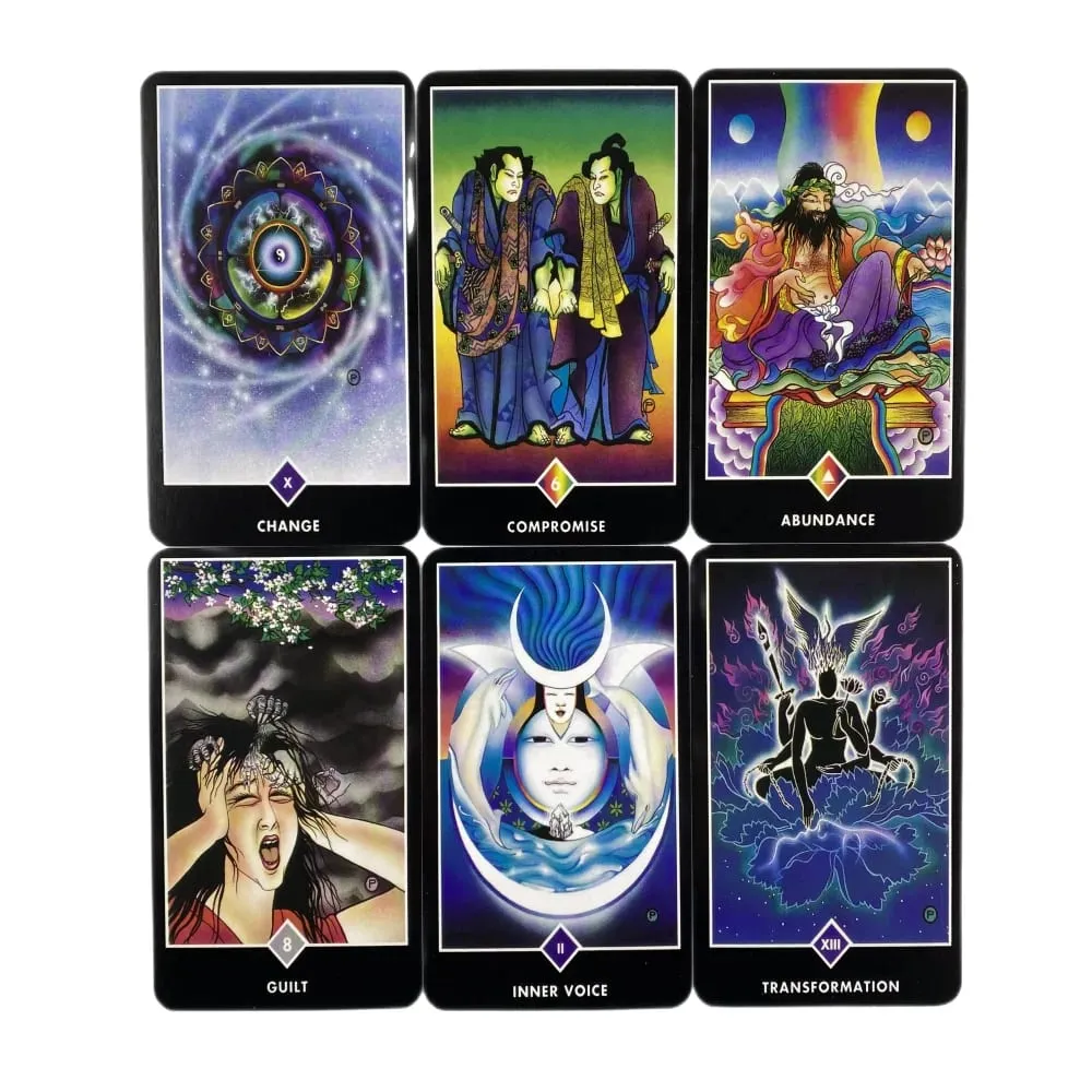 Osho Zen Tarot Cards PDF Guidebook English Version Oracle Deck Board Game For Party Divination Entertai