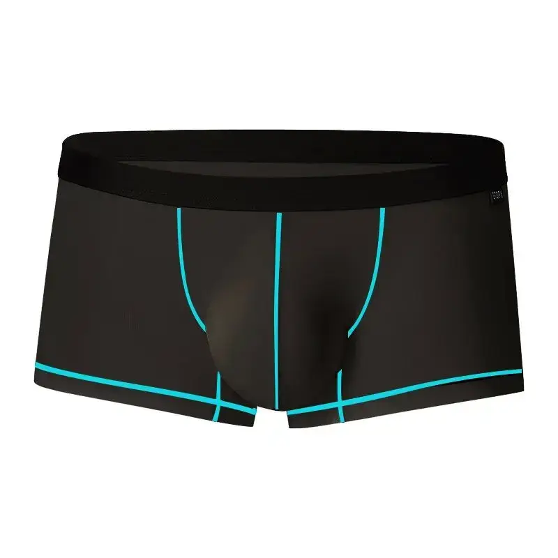 Lingerie sexy da uomo ultra sottile in seta di ghiaccio U Touch comoda, traspirante, boxer sexy, boxer da uomo GT272