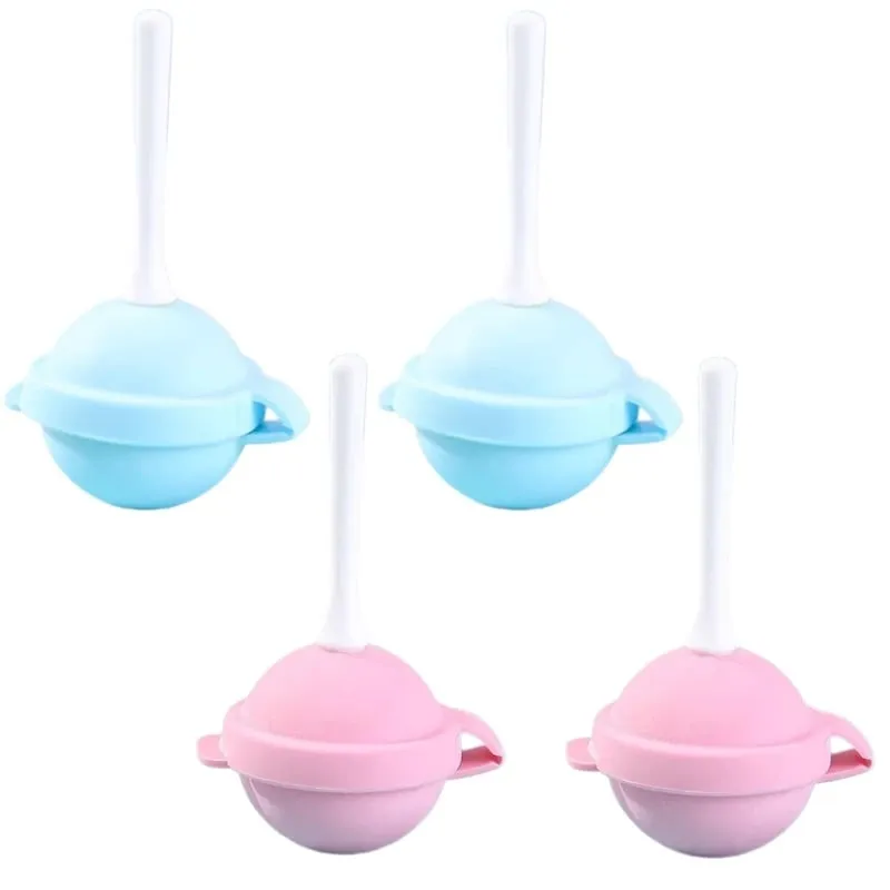 Mini Silicone Popsicle Mold Lollipop Ice Tray Food Grade Reusable Non-Stick Stackable Ice Cream Mould for Egg Bites Food Storage