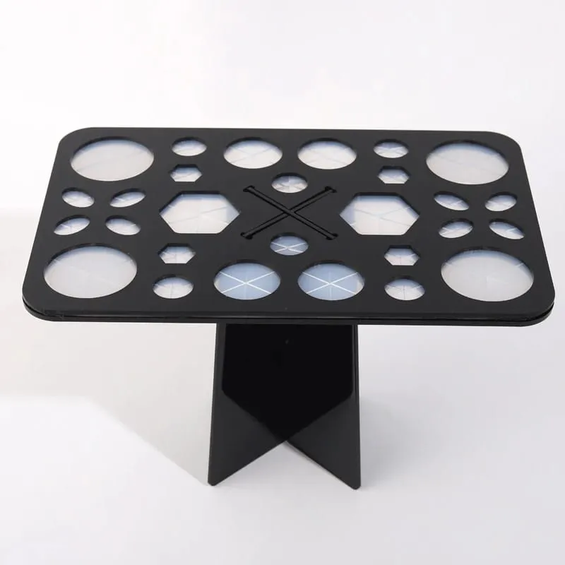14/26/28 Holes Stand Makeup Brush Organizer Stand Tree Dry Brush Holder Brushes Accessories Comestic Brushes Aside Hang Tool