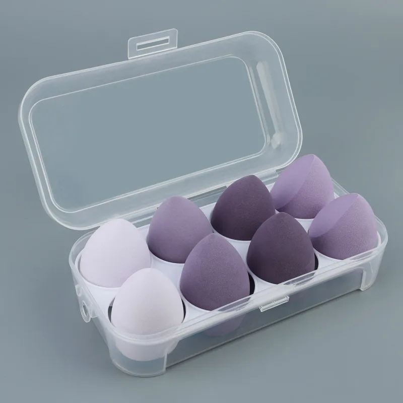 4/8pcs Cosmetic Puff Makeup Sponge Blender Beauty Egg Soft Foundation Sponges Powder Puff Women Make Up Accessories Beauty Tools