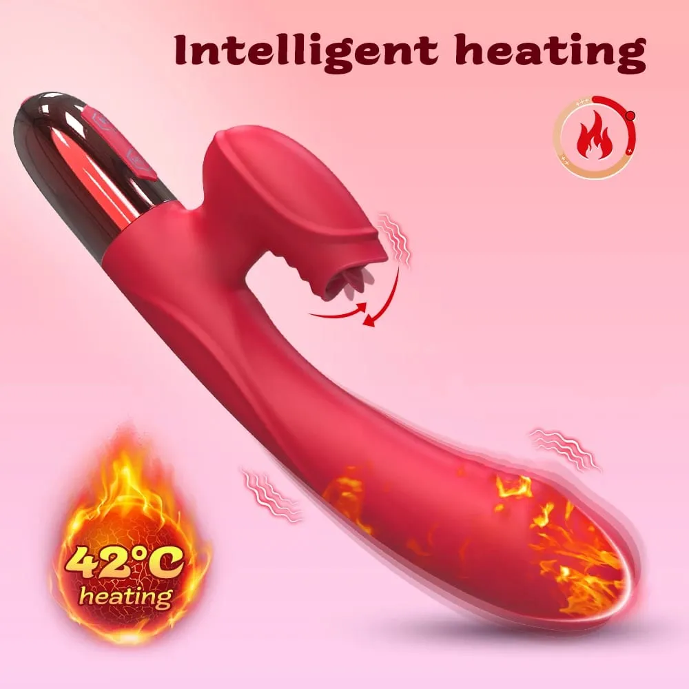 G-spot Vibrator for Women Clit Nipple Licking Clitoris Stimulator Adult Goods Sex Toys for Woman Couple Female Masturbation