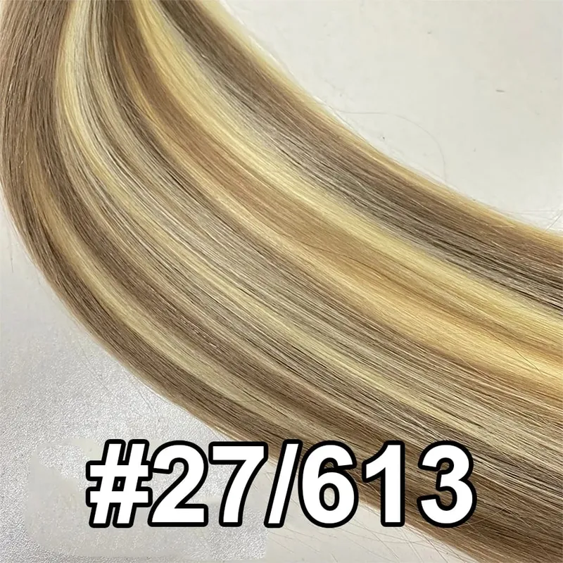 Human Hair Flat Tip Extension Remy Hair18-30inch Real Remy Silky Straight Black Brown Pre Bonded Keratin Fusion Hair