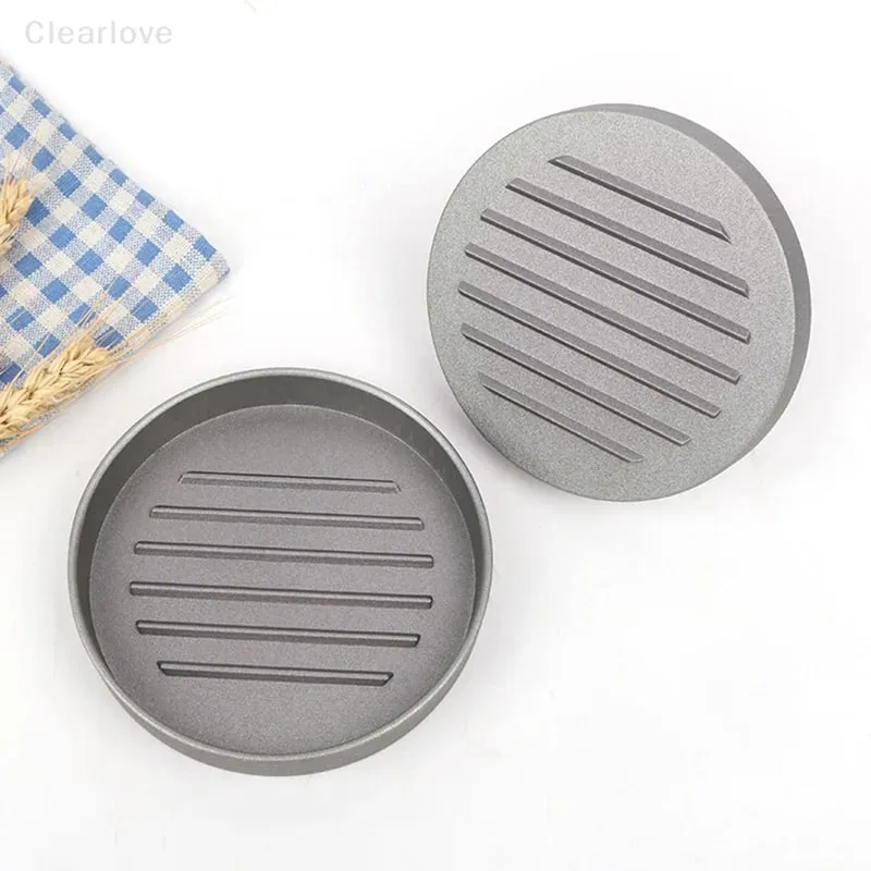 Presse à hamburgers en acier inoxydable, moule à viande pour charcuterie, accessoires de cuisine, galettes, presse-viande circulaire