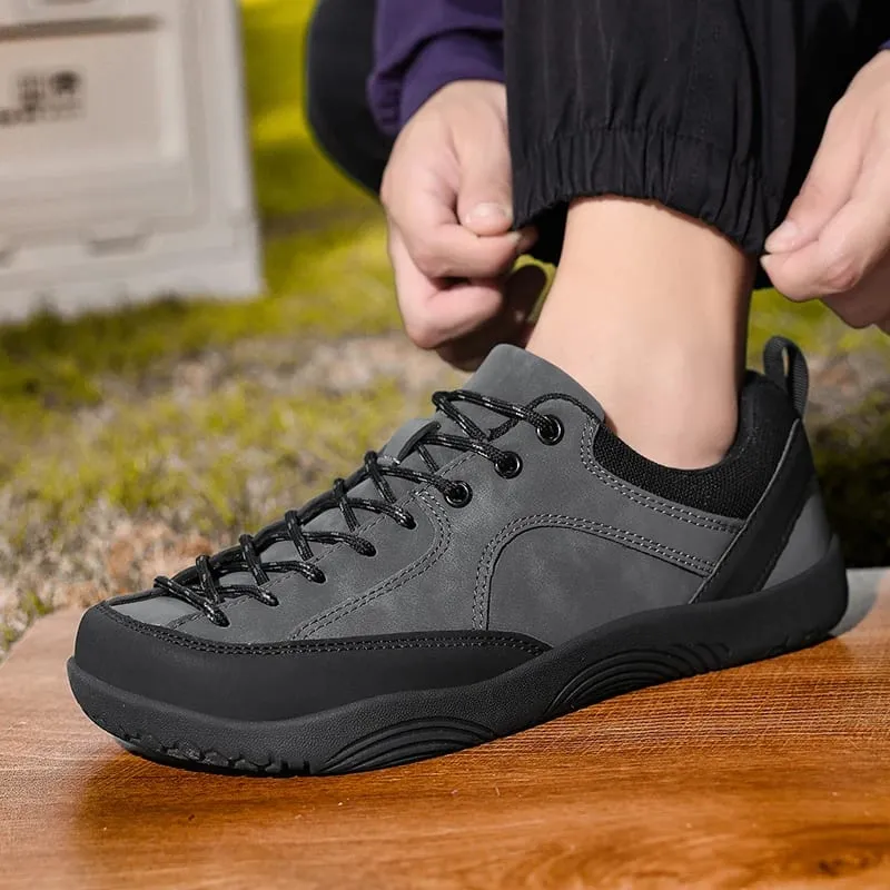 Outdoor Men Casual Sneakers Minimalist Wide Toe Barefoot Shoes Lightweight Zero Soles Walking Hiking Shoes Couple Climbing Shoes — image 7