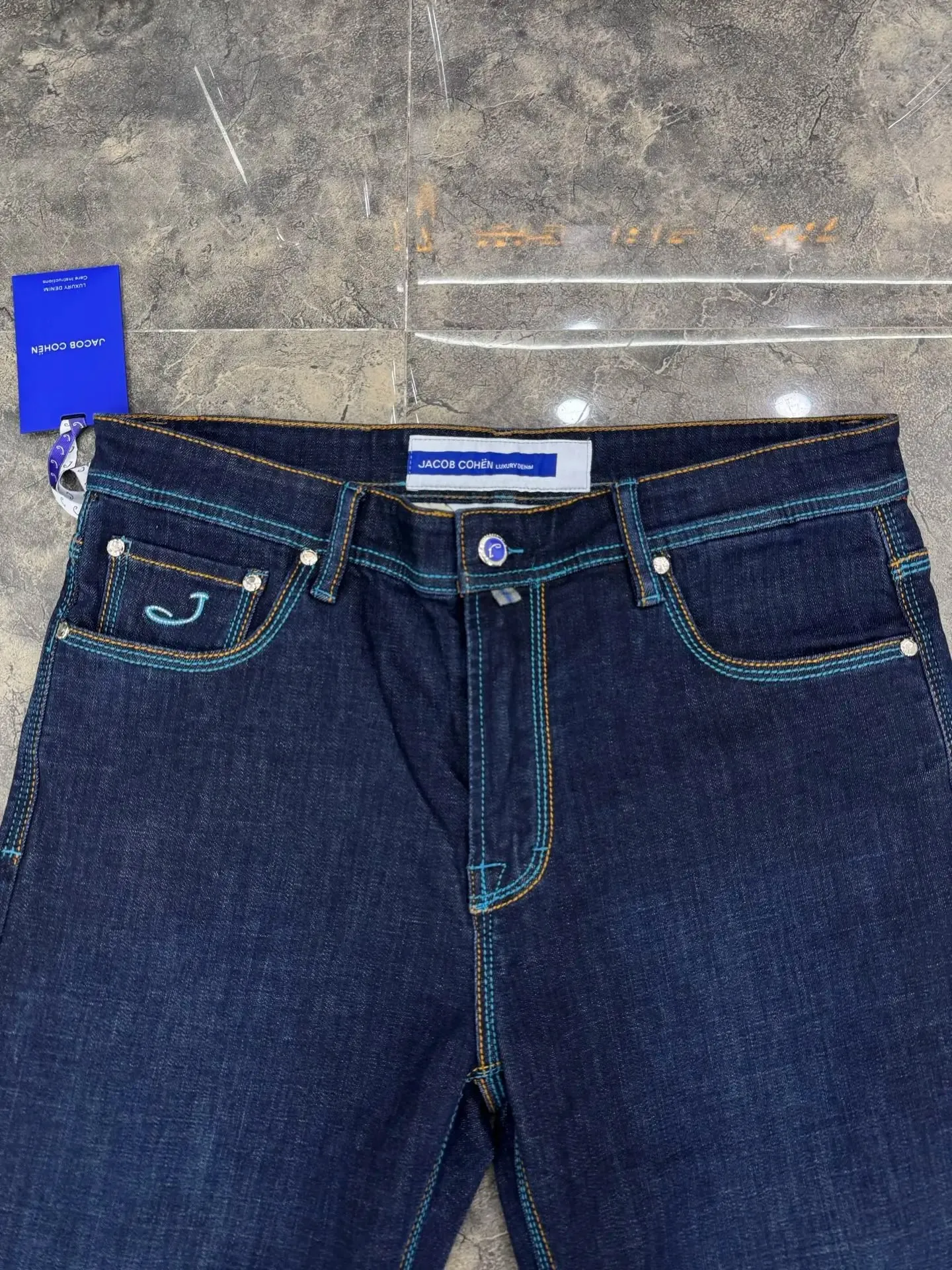 Jeans Thin Cotton Men 2026 Spring Summer new outdoors high quality embroidery comfortable straight Big size 29-40 Pants