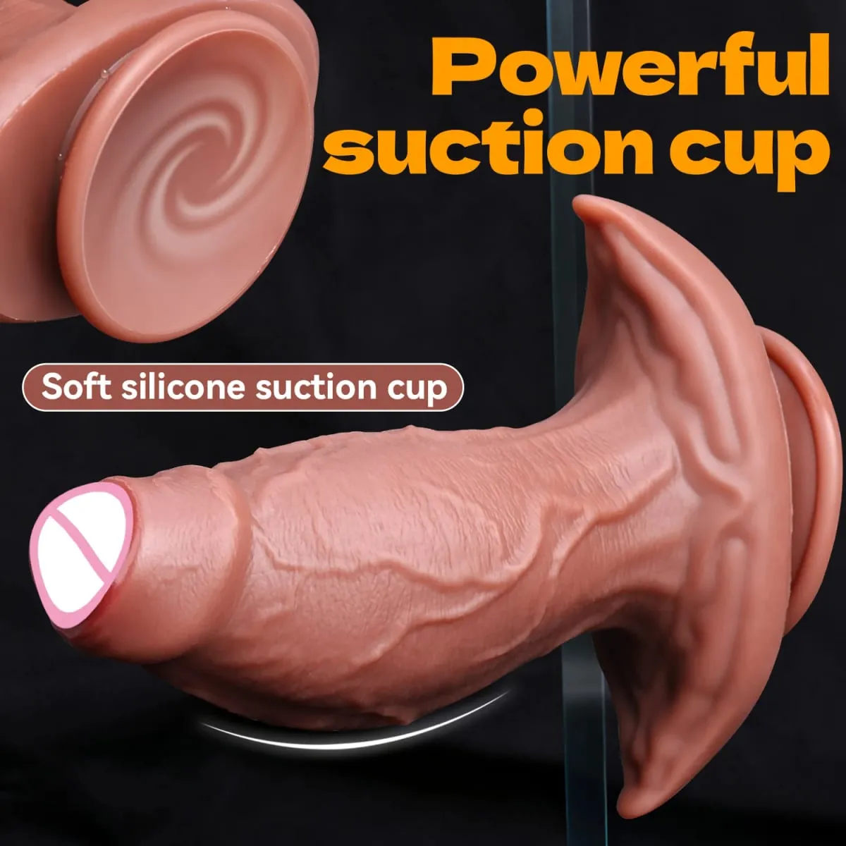 Peau de chair réaliste doux épais gros gode Double Silicone petit pénis femme homme Anal jouet sexuel ventouse bite masturbateurs coq