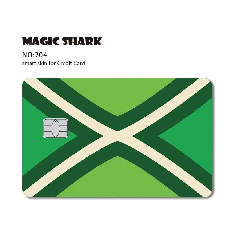 Magic Shark Meme Poke Dog Matte PVC Shockproof Sticker Film Skin Cover for Debit Credit Bank Card No Fade — image 23